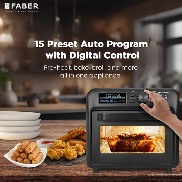 FABER Air Fryer Oven (20L) 15DG - Image 4