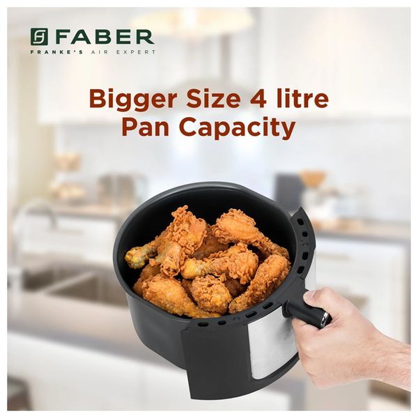 FABER Air Fryer (4.0 L) MS Black - Image 4