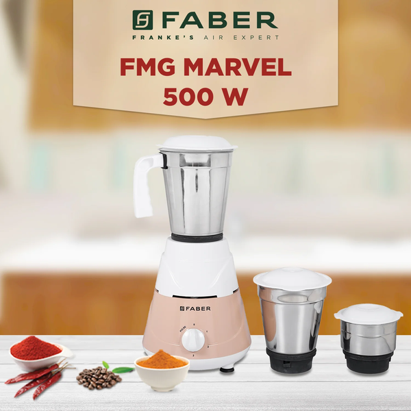 FABER Mixer Grinder Marvel 500W