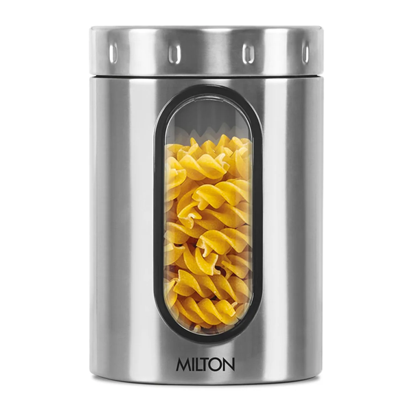 Milton Steel Crispy Storage Jar - Image 2