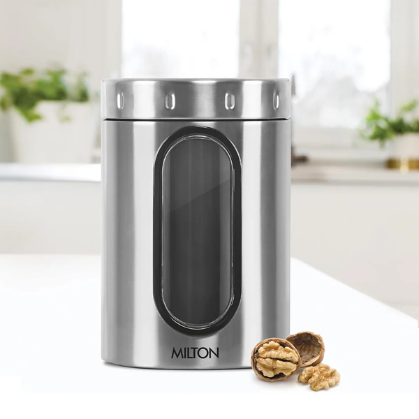 Milton Steel Crispy Storage Jar
