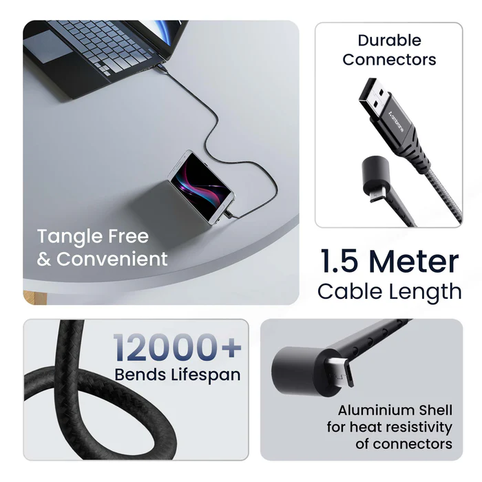 Ambrane Standing Micro USB (Smart Cable) - Image 5