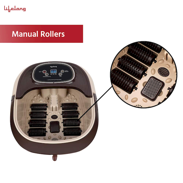 Lifelong 500W Electric Foot Spa Machine with Digital Panel - Image 6