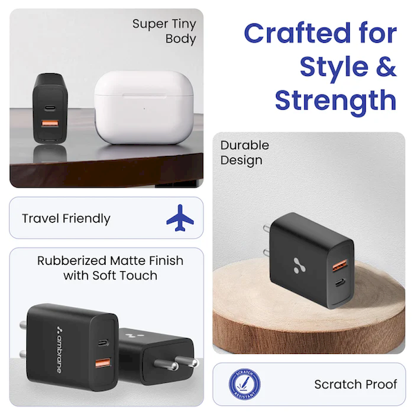 Ambrane RAAP M33 30W (Charger) - Image 8