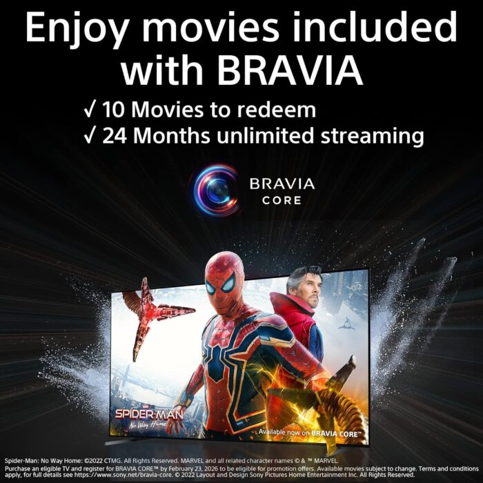 SONY Bravia 139 cm (55 inches) XR Series 4K Ultra HD Smart Full Array LED Google TV - Image 10