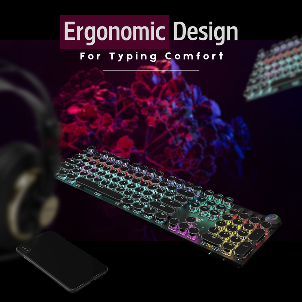 Aula Wired Mechanical Gaming Keyboard Brown Switches – Without Handrest - Image 7